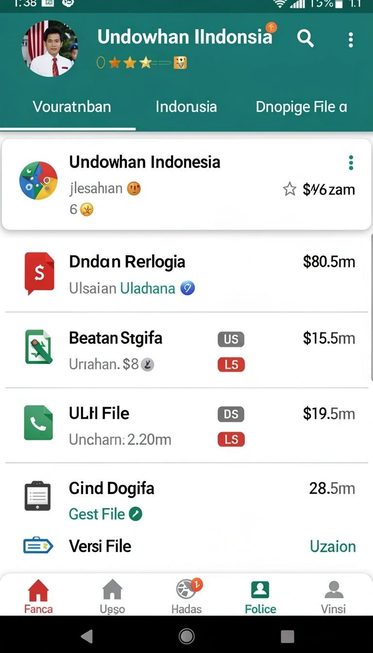Tampilan utama aplikasi Review Aplikasi megawin888 yang intuitif dan efisien.