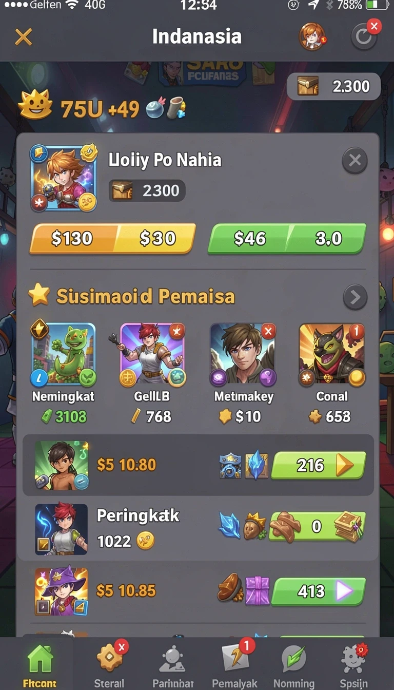 Tampilan utama aplikasi Download 8g8g APK untuk Android yang intuitif dan efisien.