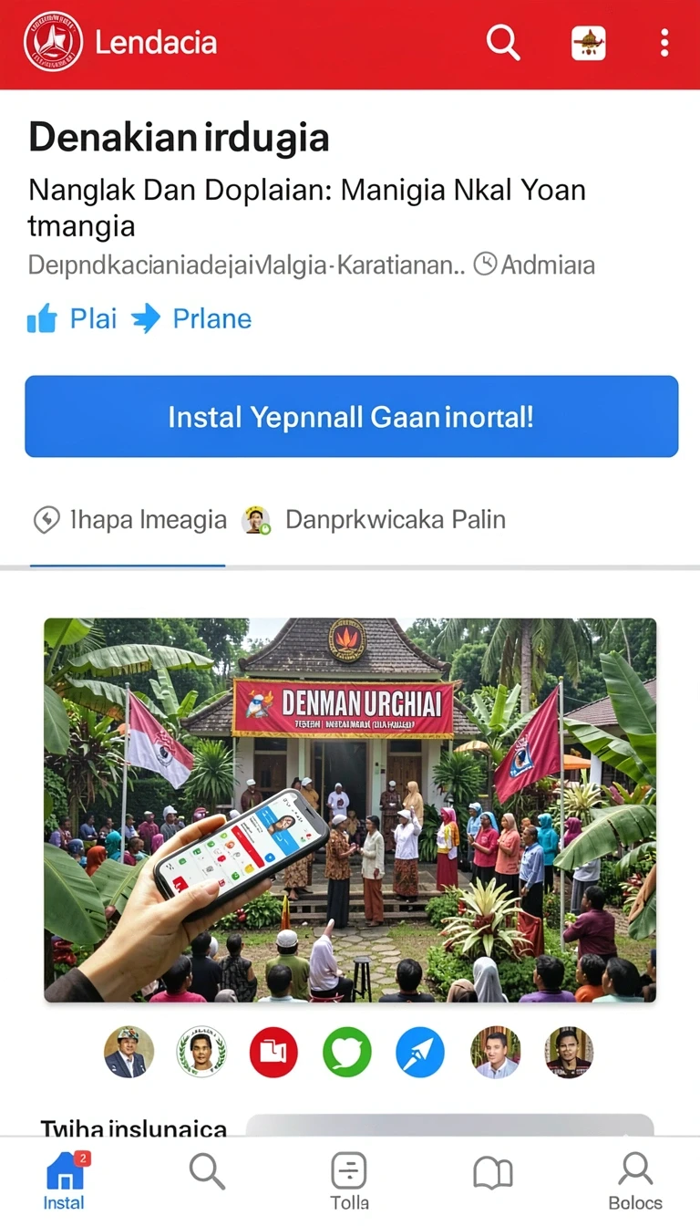 Tampilan utama aplikasi Review Aplikasi koin138 yang intuitif dan efisien.