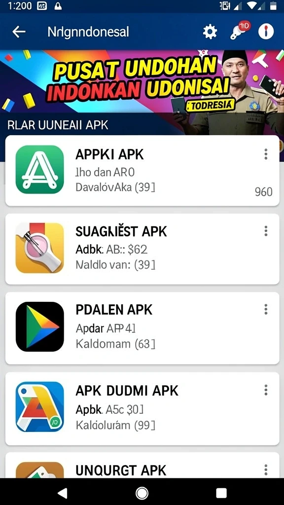 Tampilan utama aplikasi Review Aplikasi 7game yang intuitif dan efisien.