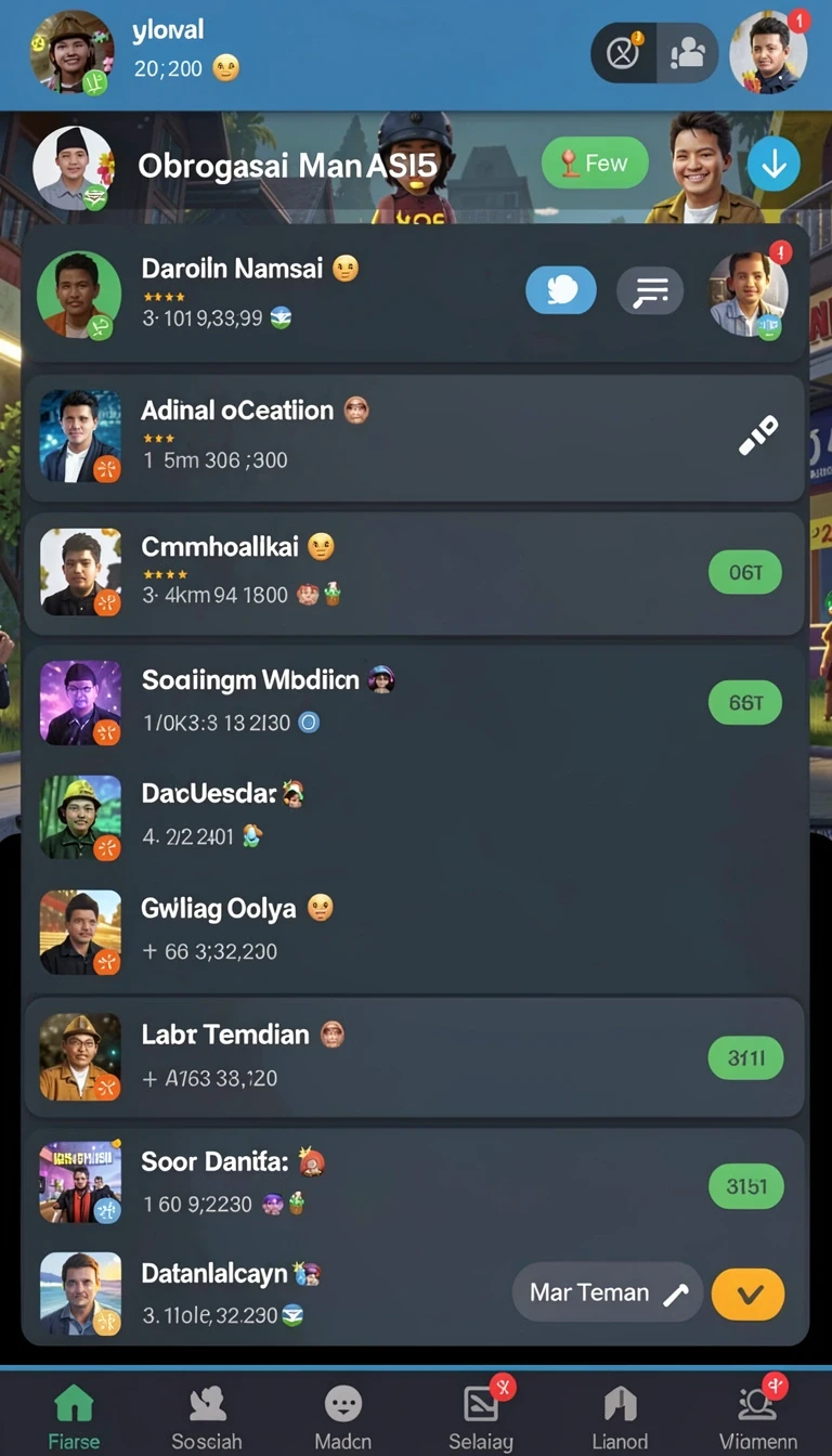 Tampilan utama aplikasi Review Aplikasi rajabandar88 yang intuitif dan efisien.