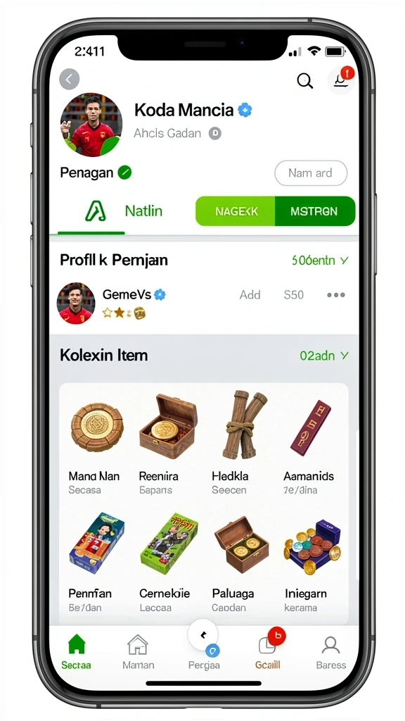 Tampilan utama aplikasi Review Aplikasi batak5d yang intuitif dan efisien.